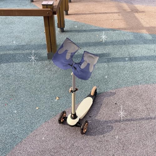 Kids Winter Electric Motorcycle Gloves Warm Mittens Thickened Handlebar Gloves Windproof Scooter Handmuff3