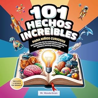 Diseño de la portada del título 101 Hechos incre&iacute;bles para ni&ntilde;os curiosos