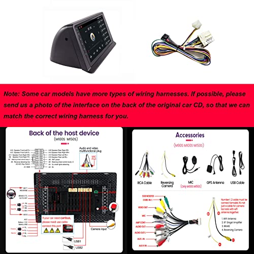 Estéreo multimedia DEHIWI 9 pulgadas para Mitsubishi miniatura 7