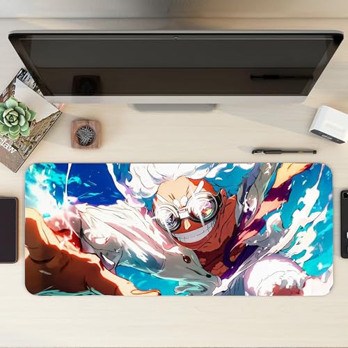 Image of Gaming Mouse Pad XL Extended Large | with Non-Slip Rubber Base, Waterproof & Durable Desk Mat for, Office & Students | Laptop & PC Pad | 60x30cm