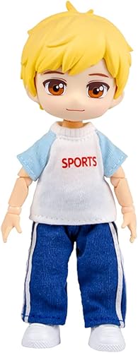 XiDonDon 112BJD Figura de acción con cabeza de muñeca, cuerpo, ropa, zapatos, accesorios de muñeca articulada movible YMY (niño)