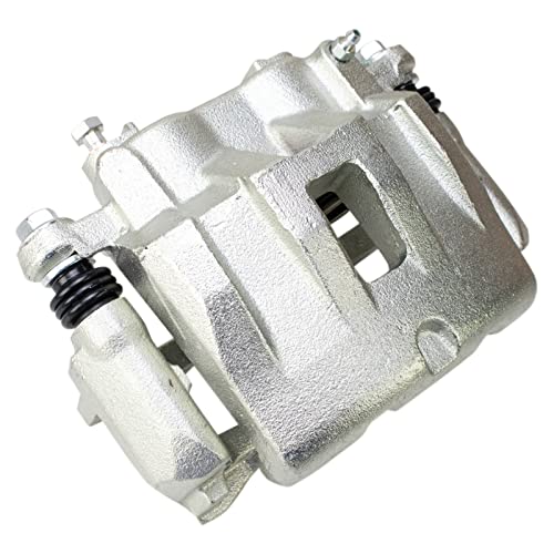 Image of TRQ Front Right Brake Caliper w /Bracket Passenger Side