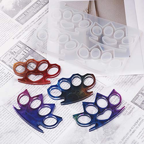 Brass Knuckle Mold, Brass Knuckle Mold for Resin, Brass Knuckle Mold for Epoxy DIY Crafts,Handmade Gifts Casting