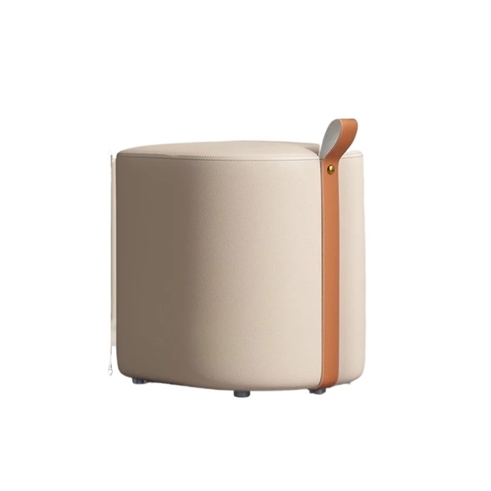 Meuble Moderne Compact : Pouf de Salon Kaki au Design Sac Souple