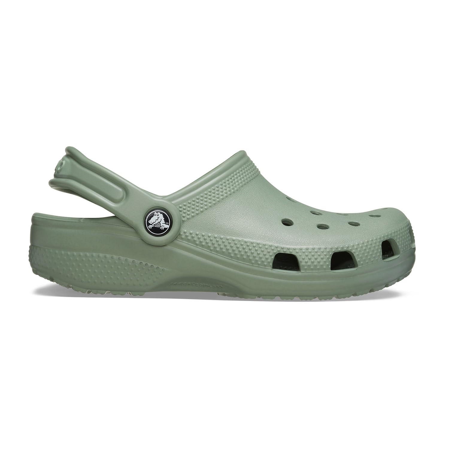 Crocs Kids Unisex Classic Clogs (Little Kid/Big Kid), Moss, 13 Medium