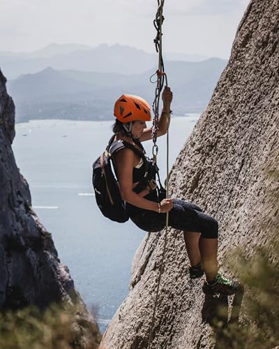 Image of OutdoorMaster Rock Climbing Helmet Adults Mountaineering Helmet Arborist Helmet Hiking Caving Search and Rescue Tree Climbing Helmet Adjustable