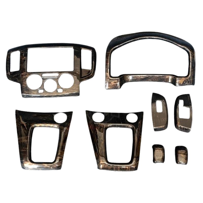 Amazon | YourParts オリジナル3D インテリアパネル 8Pセット マホガニ