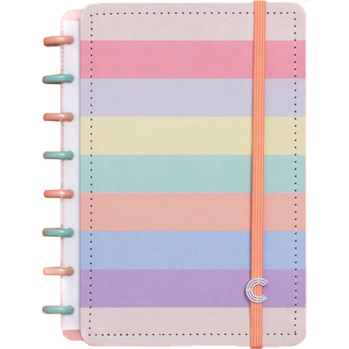 Cuaderno inteligente din a5 tonos pastel arcoiris 220x155 mm