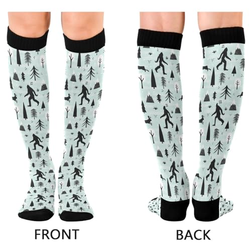 Image of Compression Socks for Women & Men, Knee High Socks for Circulation Medical Running Athletic Nurse Travel