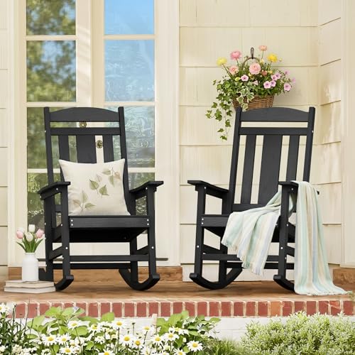 LUE BONA Heavy Duty Porch Rocker