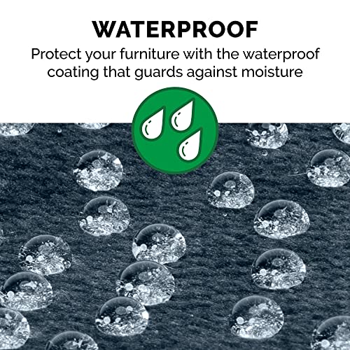 Image of Furhaven Waterproof & Self-Warming Throw Blanket for Dogs & Indoor Cats, Washable & Reflects Body Heat - Soft-Edged Terry & Sherpa Dog Blanket - Cozy Denim, Small