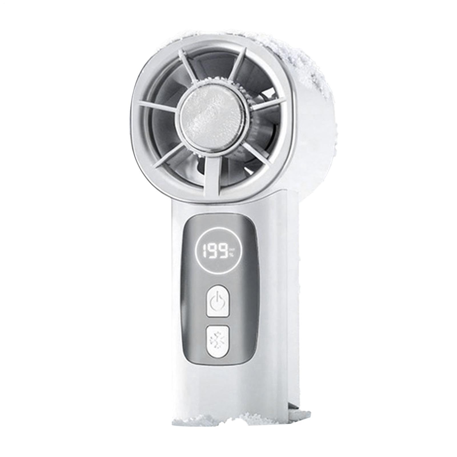 Ventilador para coche con pantalla LED y 199 velocidades para un flujo de aire exacto
