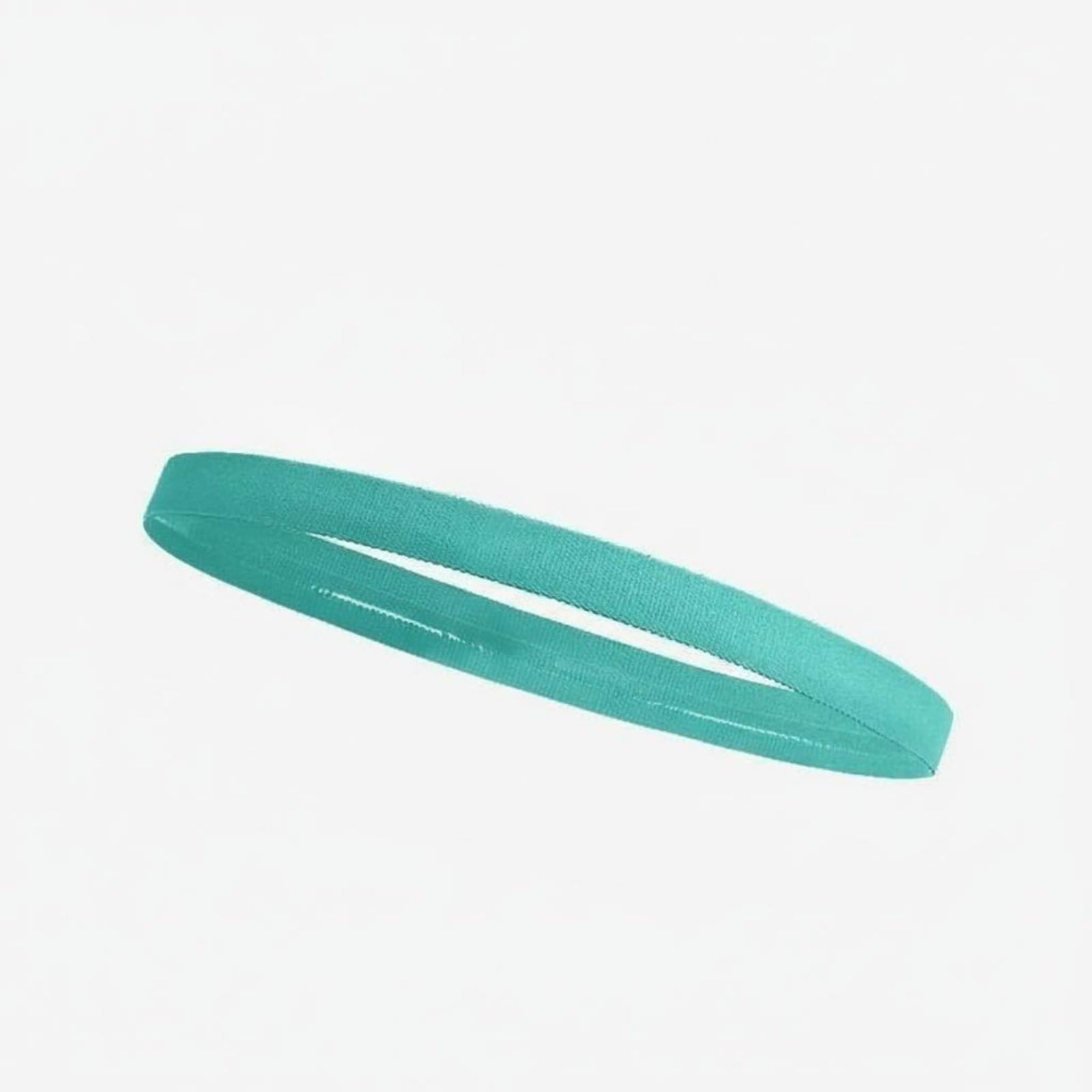MERISHOPP®Sweat Absorbing Sweatband Headband Stretchy Non Slip Sports Headband Moisture-Wicking Elastic Sweatband Breathable for Women, Running, Basketball, Stretching, Gym, Emerald Green-image-46