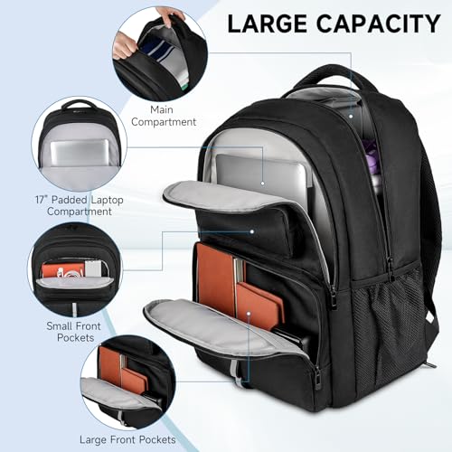 Large Travel Backpack with 17