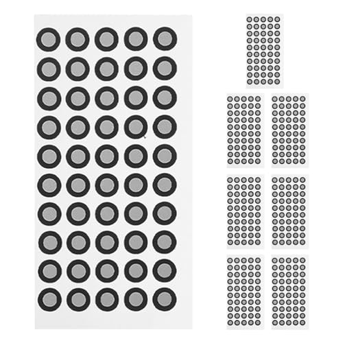 SECFOU 400pcs 3d Scanner Reflective Marking Points with Tear Resistant Ultrathin Pet Film, High Precision Reflective Tra