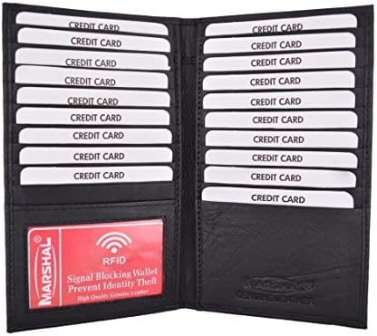 Marshal Bifold Leather RFID Blocking Wallet For Men & Women |