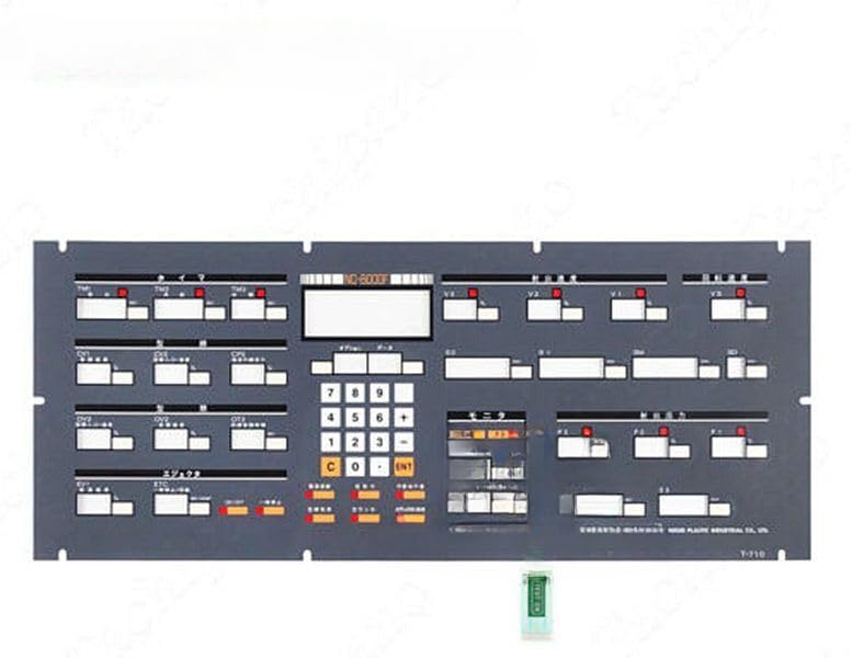 1pcs new Keyboard film of injection molding machine NC-8000F