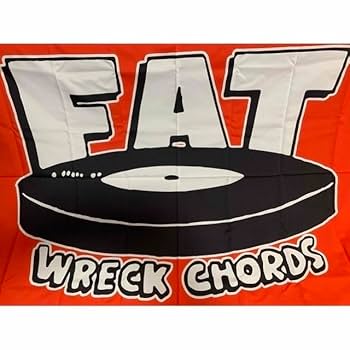 国内未発売　NOFXデッキ　ノーエフ　fat wreck Amazon.co.jp: FAT WRECK CHORDS FLAG フラッグ NOFX : おもちゃ