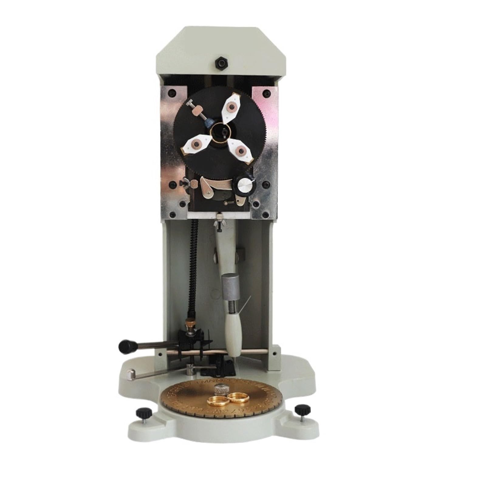 Machine À Graver Les Anneaux Intérieurs For La Fabrication De Bijoux En Or Et Argent, Deux Faces, Avec Cadran Lettres Standard Traceur Symboles Numériques Alphabétiques