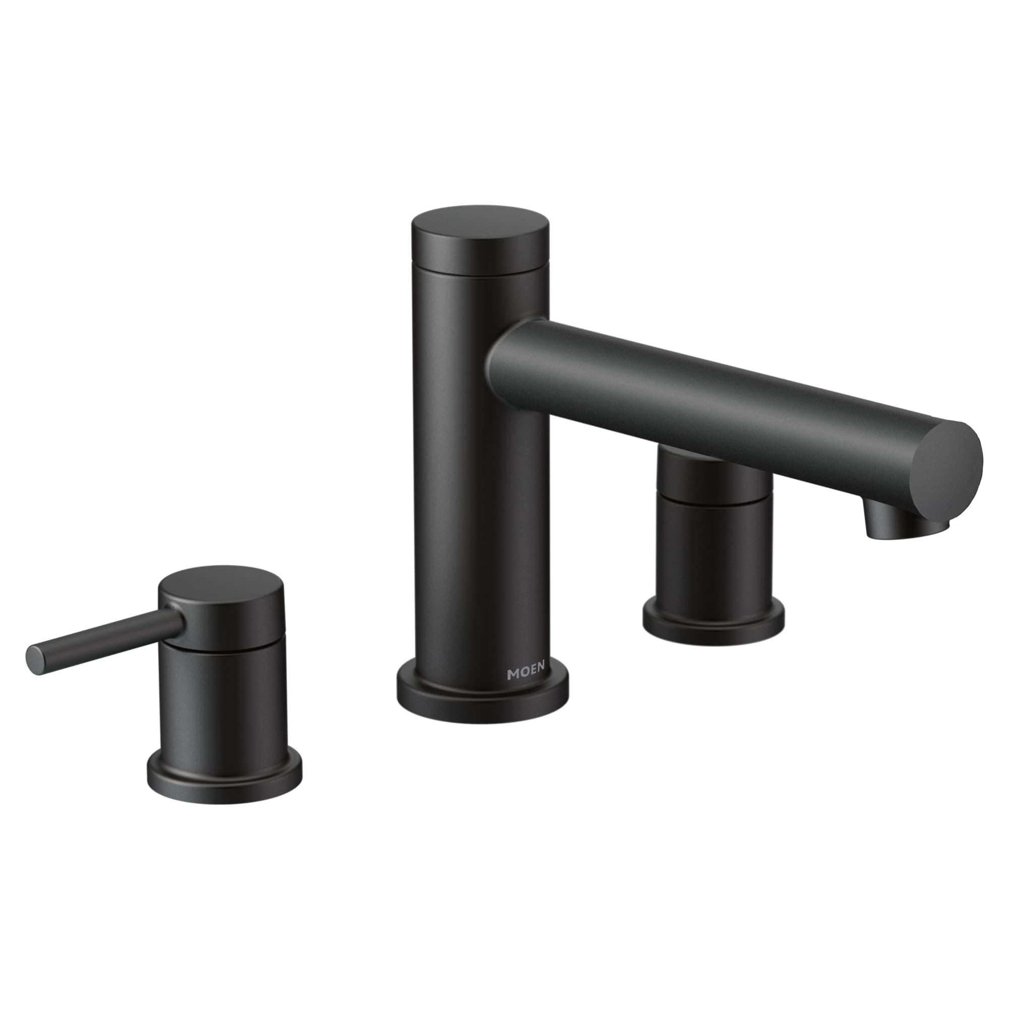 Moen T393BL Align 2-Handle Deck Mount Modern Roman Tub Faucet Trim
