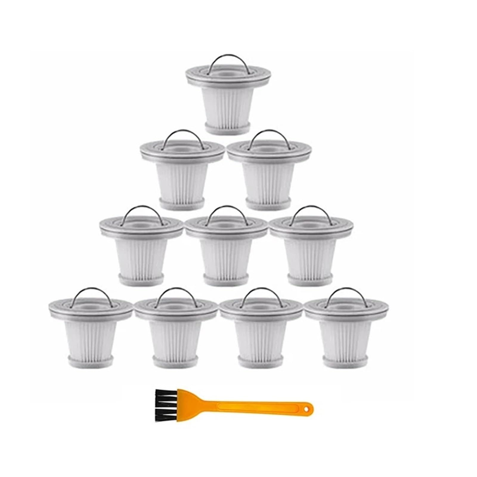 liangxiaous Filter Parts, Compatible for Xiaomi, Compatible for Mijia Handy H13 SSXCQ01XY Home Car Wireless Handheld Vacuum Cleaner Washable Accessories(B)