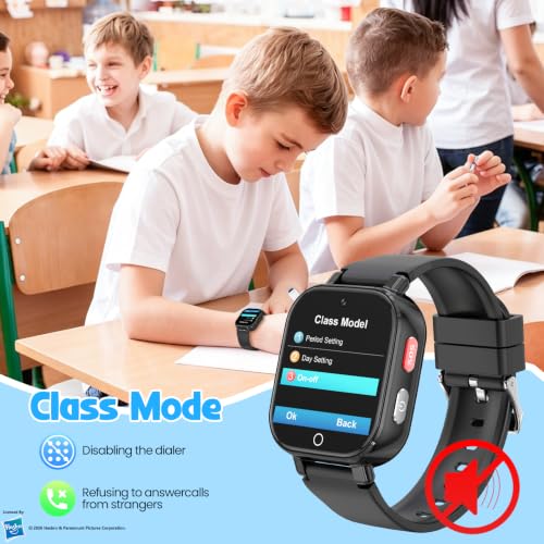 Smart Watch for Kids, 4G Kids Smartwatch with GPS Tracker Calling (Black) - image 4