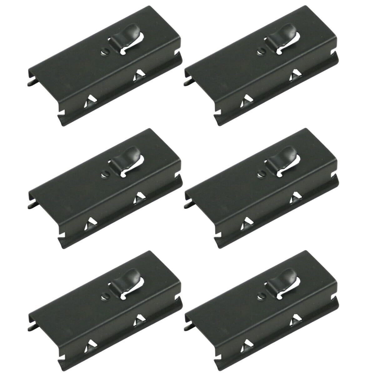 Felt Channel Clips, 6-Pack, for T-1-2 50-79, GHIA 56-74, T-3 64-73