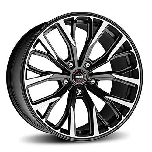 MOMO RF-02 CERCHI IN LEGA NERO OPACO DIAMANTATO 10X20 ET 40