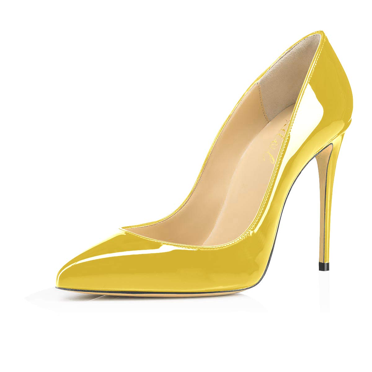 ROSEIDOL Women's Slip on Stiletto High Heels Ladies Business Office Work Pumps Wedding Evening Dress Shoes 4 in