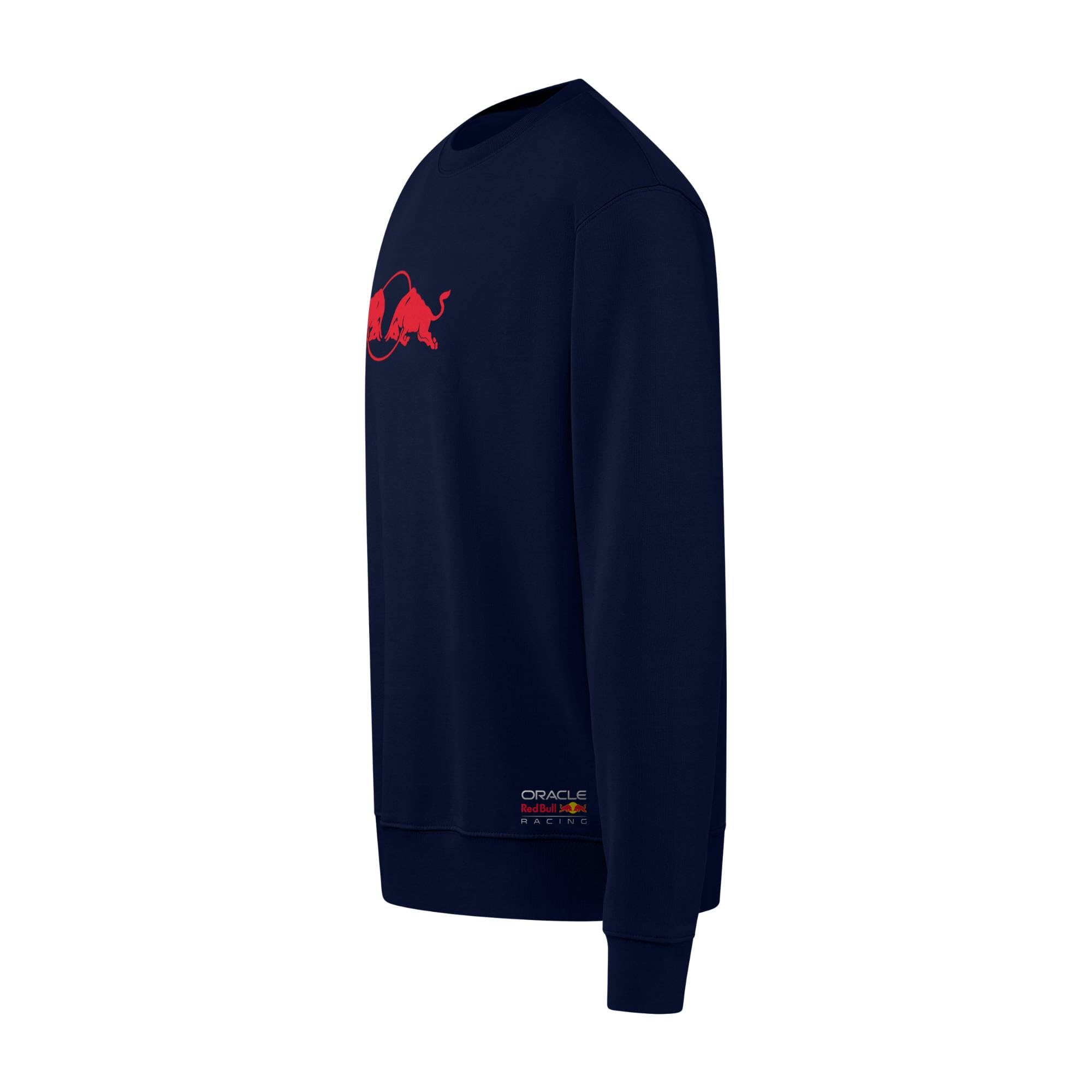 Red Bull ENERGY WEAR Oracle RB Racing Spark Sweater Navy | Offizieller Formel 1 Fanartikel - 100% Baumwolle - Motorsport - Merchandise