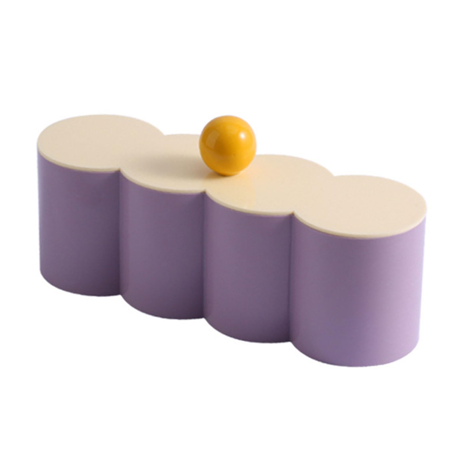 MICFENY Multipurpose Desktop Storage Box with Lid Unique Organizers Box for Home and Organization