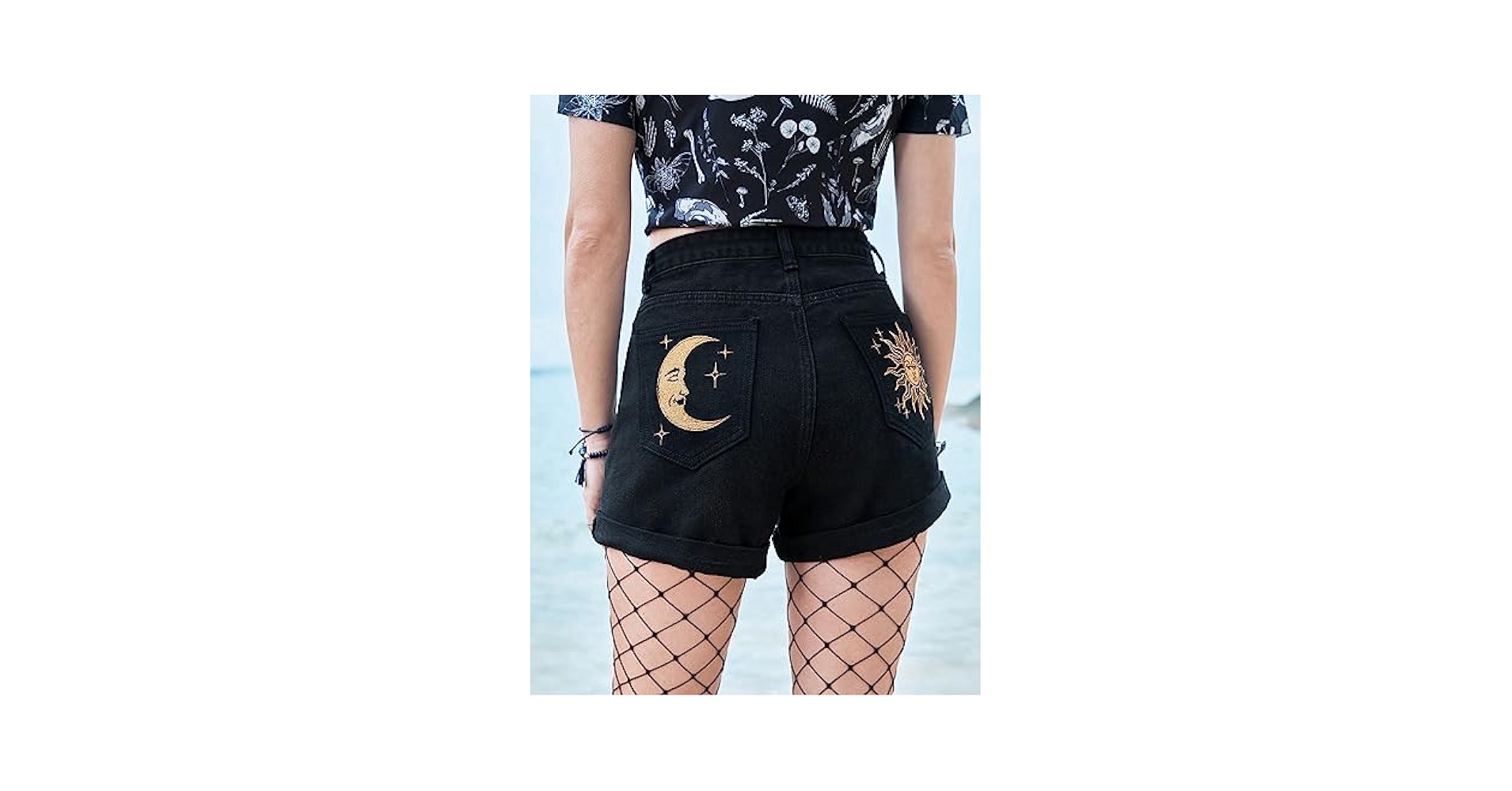 パンツ MAYO HEAVEN Embroidery Shorts Black M MAYO（メイヨー）HEAVEN Embroidery Shorts M