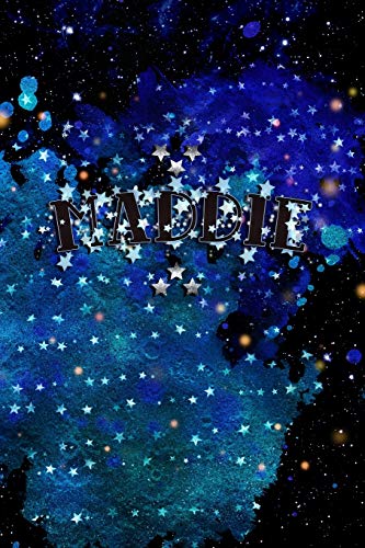 MADDIE: Personalized Writing Journal Gifts for Daughters and Grand Daughters - Girls, Women, Students, Teachers - A Keepsake Customized Notebook for ... With Your Unique Name Written in the Stars image 3