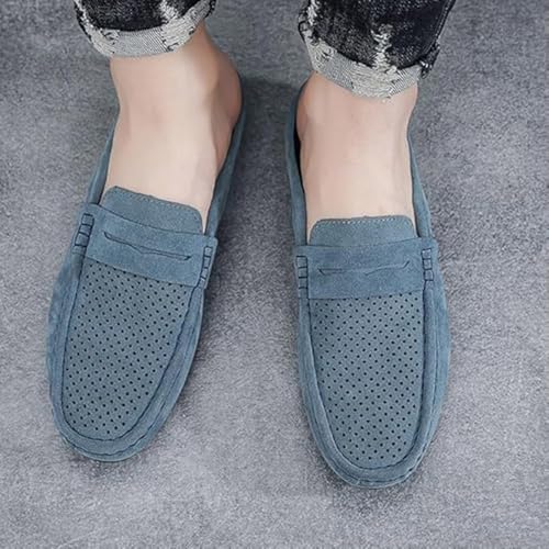 Men's Loafers Slip-On Driving Shoes Lightweight Summer Casual Soft Sole Lazy Shoes4