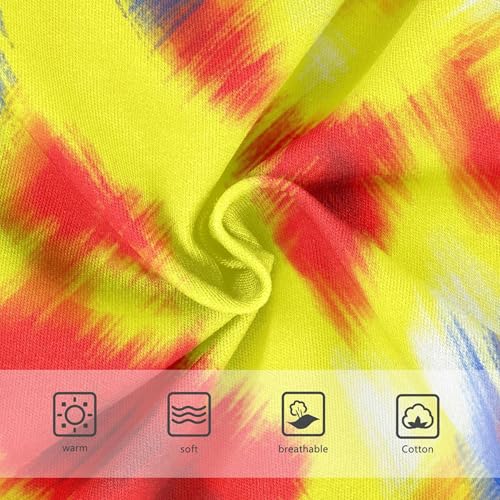 Abstract Colorful Gradient Panties for Girl Toddler Girls Underwear Cotton Print Briefs Girls Undies 2t3