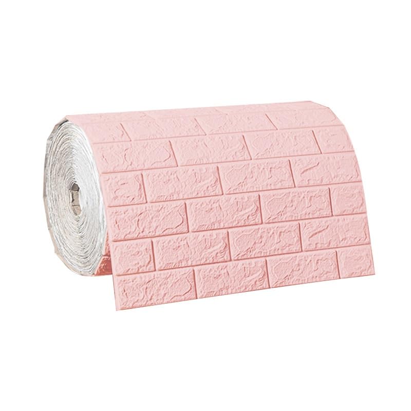 Papier Peint Brique 3D Autocollant - 70cmx5m Imperméable Pour Cuisine/salle De Bain