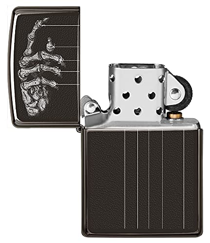 Encendedor Zippo Skeleton Puppet Strings Negro miniatura 4