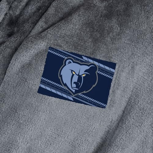 Northwest NBA Transfer Patch Silk Touch Robe, Small/Medium, Large/X-Large4