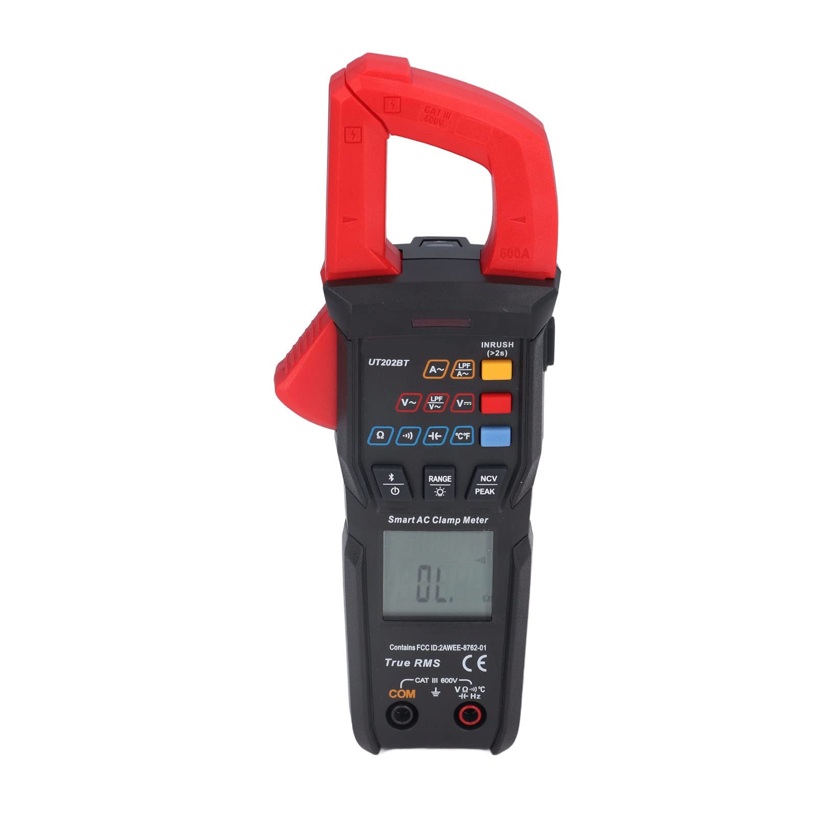 Multimetro a Pinza Digitale Test di Resistenza Alla Tensione Intelligente per Professionisti Elettrici Materiale ABS