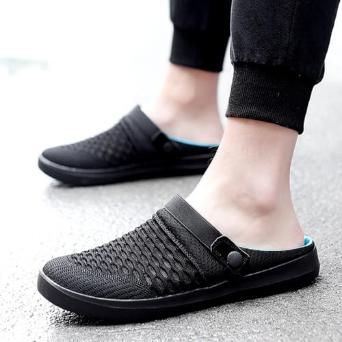 Mules Clogs for Women Orthopedic Air Cushion Platform Mesh Mules Breathable Slip-On Sandals Lightweight Walking Shoes Slippers Sandal Outdoor Slippers3