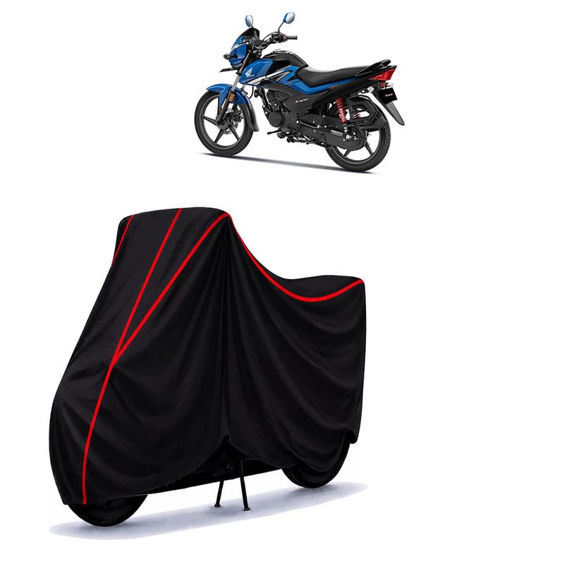 Image of Livo Disc Water Resistant Bike Cover for All Motorcycles & Rain | Heavy Duty Taffeta Fabric | UV Protection, Dustproof, Scratchproof | All Weather Two Wheeler Body Cover with Elastic Bottom
