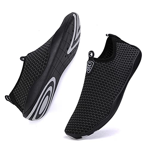 Image of Vsufim Quick-Dry Water Sports Barefoot Shoes Aqua Socks for Swim Beach Pool Surf Yoga for Women Men