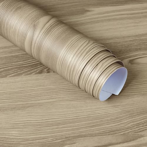 48x394 inch Oak Wood Grain Contact Paper Peel and Stick