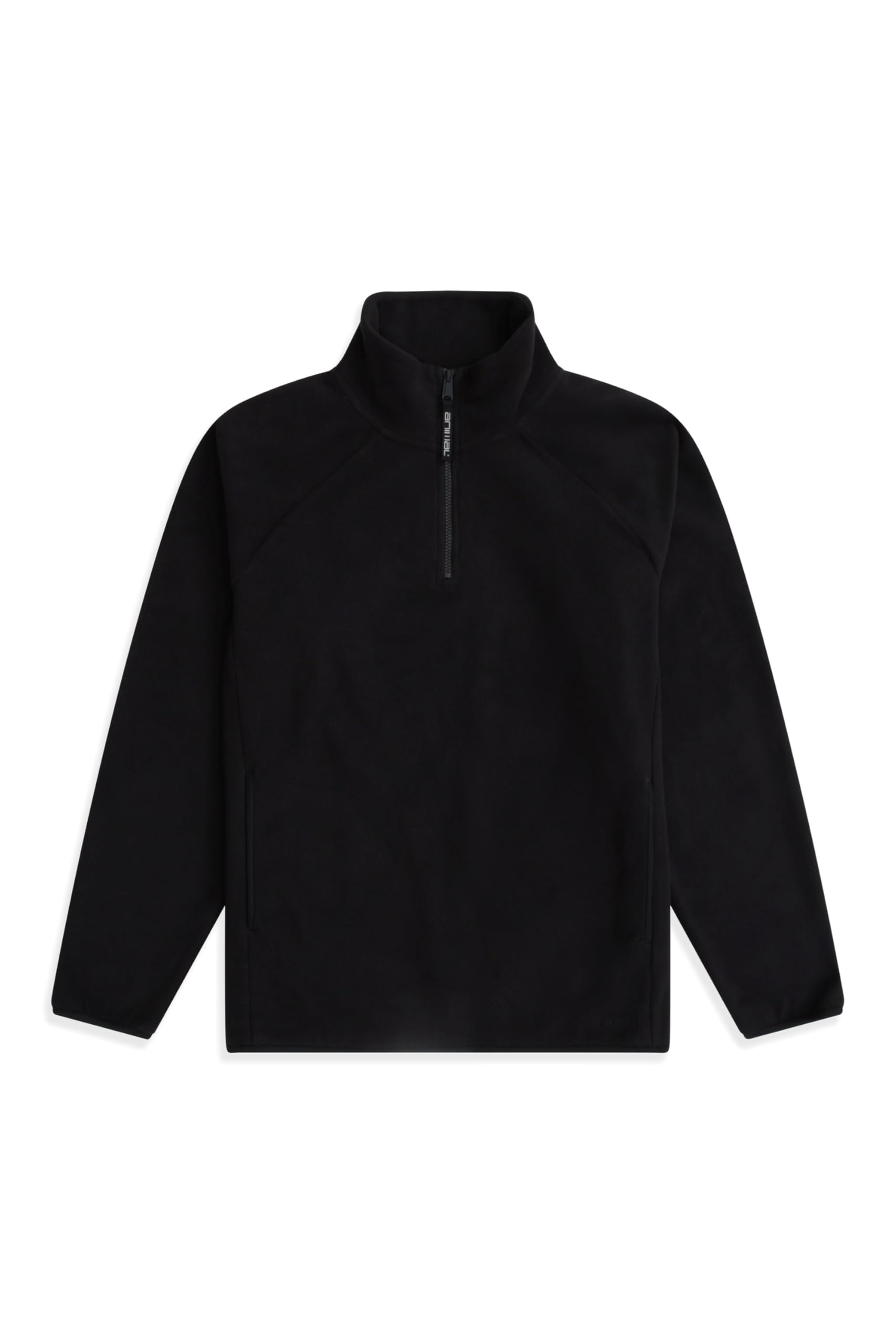 Stockholm Mens Half-Zip Fleece - Black
