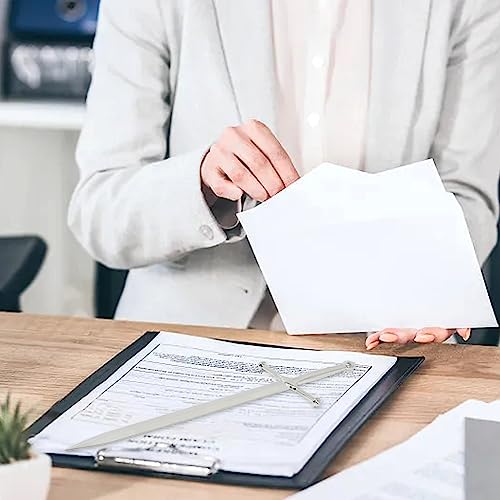 Honbay LETTER-OPENER-SWORD-SILVER1 1Pcs Sword-Shaped Letter Opener Knife Letter Opening Tool Zinc Alloy Envelope Slitter Metal Envelope Opener Sword Envelope Open Tool Mail Opener thumb #3