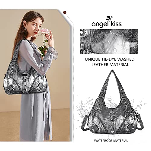 Image of Angelkiss Hobo Purses and handbags for Women Satchel Handbag Women Purses Large Daily Shoulder Bags