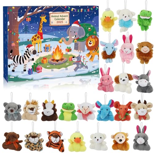Advent Calendar 2025 for Kids, Christmas Countdown Calendar 24 Days