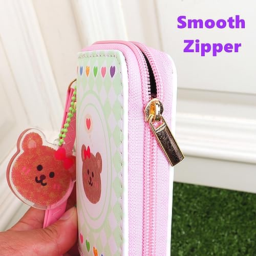 Little Girls Coin Purse Kids Small Wallet for Teen Girls Women Mini Coin Pouches with Strap Cute Cartoon Card Holder Cat Kitty Panda Unicorn Bear4