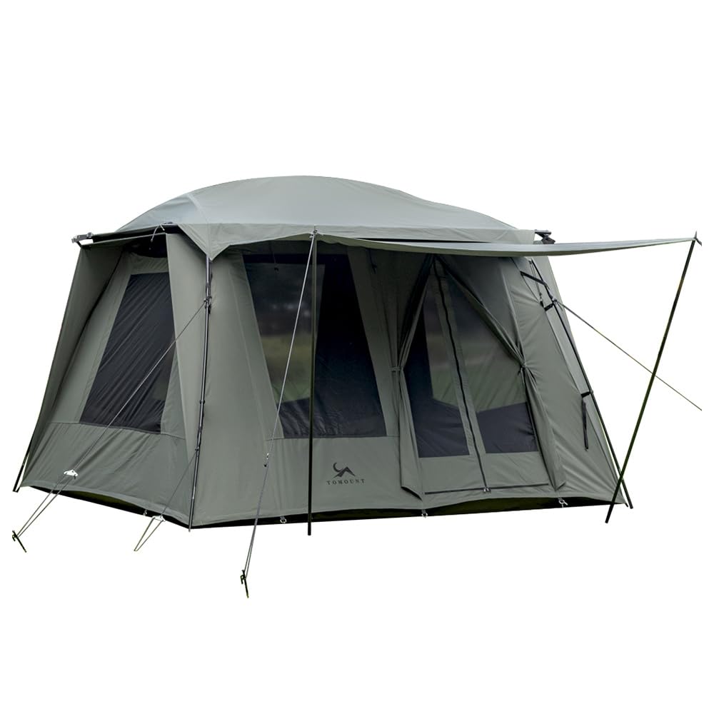 tomount TC ロッジ テント ポリコットン Amazon.co.jp: 【在庫一掃】TC ロッジテント 自立式 2-4人用 多