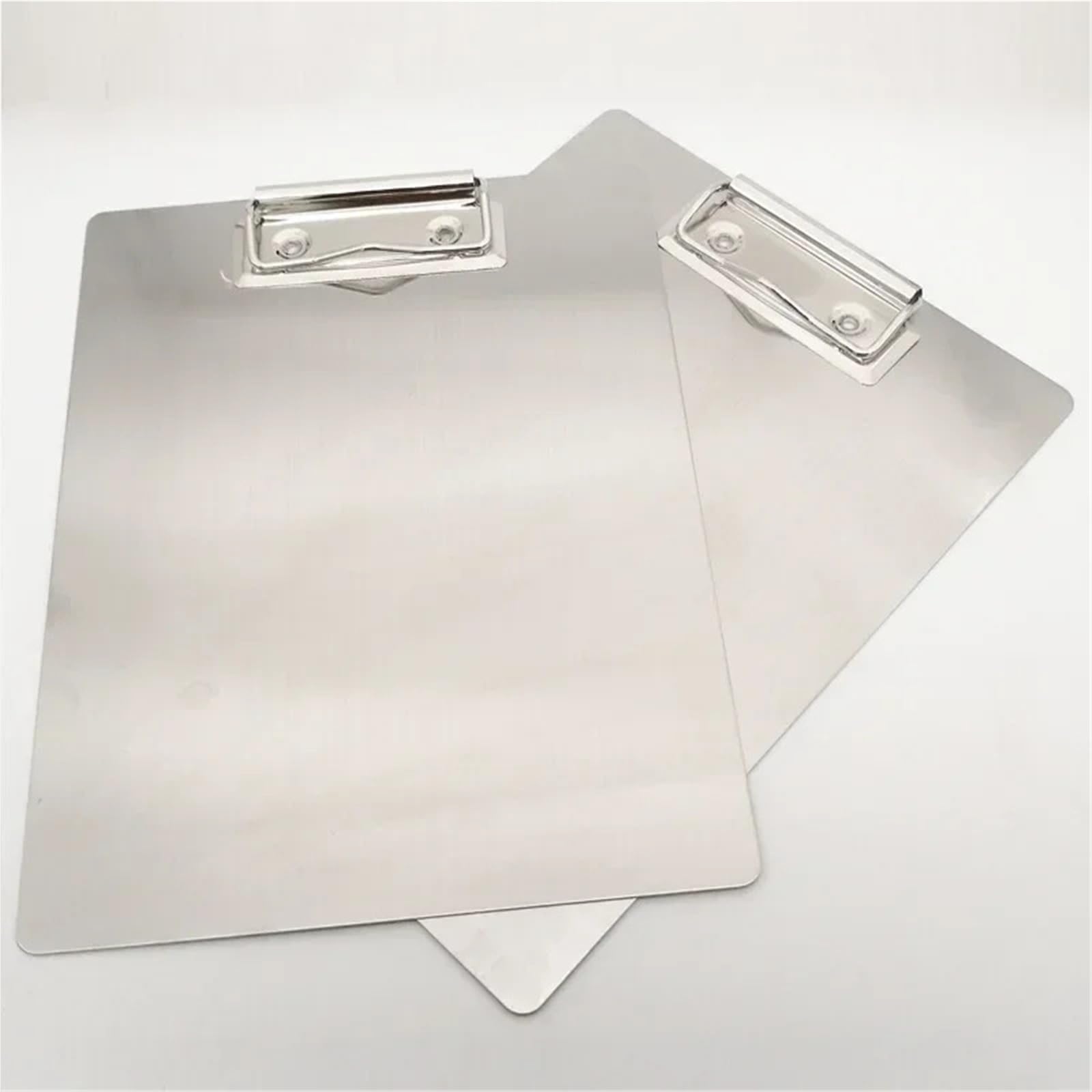 Klips do tablicy z notatkami, Drewniany schowek A4 A5 notes ze stali nierdzewnej Folder Organizer(31.5x23cmA4)